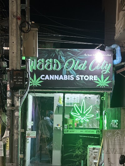 Weed OLD City Cannabis store Dispensary 大麻 marijuanas конопля — cannabis dispensary in Old City, Chiang Mai